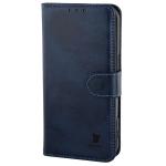 Husa flip cover Bizon Pocket compatibila cu iPhone 17, Navy Blue 4 - lerato.ro