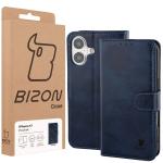 Husa flip cover Bizon Pocket compatibila cu iPhone 17, Navy Blue 7 - lerato.ro