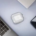 Carcasa Bizon Clear Case compatibila cu Apple AirPods 4, Transparent 4 - lerato.ro
