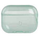 Carcasa Bizon Clear Case compatibila cu Apple AirPods Pro 3, Verde 2 - lerato.ro