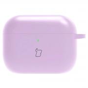 Carcasa Bizon Silicone Case compatibila cu Apple AirPods Pro 3, Violet