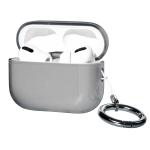 Carcasa Bizon Clear Case compatibila cu Apple AirPods Pro 3, Negru 3 - lerato.ro