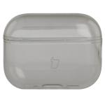Carcasa Bizon Clear Case compatibila cu Apple AirPods Pro 3, Negru 2 - lerato.ro