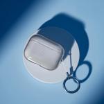 Carcasa Bizon Clear Case compatibila cu Apple AirPods Pro 3, Negru 5 - lerato.ro