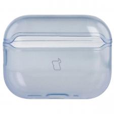Airpods, Carcasa Bizon Clear Case compatibila cu Apple AirPods Pro 3, Albastru, lerato.ro