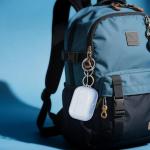 Carcasa Bizon Clear Case compatibila cu Apple AirPods Pro 3, Albastru 5 - lerato.ro