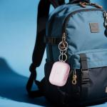 Carcasa Bizon Clear Case compatibila cu Apple AirPods Pro 3, Roz 5 - lerato.ro