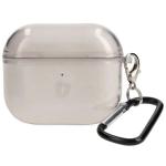 Carcasa Bizon Clear Case compatibila cu Apple AirPods 3, Negru 3 - lerato.ro