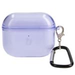 Carcasa Bizon Clear Case compatibila cu Apple AirPods 3, Mov 3 - lerato.ro