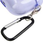 Carcasa Bizon Clear Case compatibila cu Apple AirPods 3, Mov 6 - lerato.ro