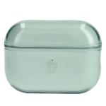 Carcasa Bizon Clear Case compatibila cu Apple AirPods Pro 2, Verde 2 - lerato.ro