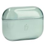 Carcasa Bizon Clear Case compatibila cu Apple AirPods Pro 2, Verde 5 - lerato.ro