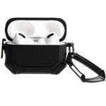 Carcasa Bizon Armor Case compatibila cu Apple AirPods Pro 2, Negru 4 - lerato.ro