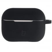 Carcasa Bizon Silicone Case compatibila cu Apple AirPods Pro 2, Negru