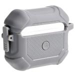 Carcasa Bizon Armor Case compatibila cu Apple AirPods 3, Gri 5 - lerato.ro
