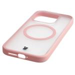 Carcasa Bizon MatteO cu MagSafe compatibila cu Xiaomi 17, Roz 7 - lerato.ro