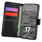 Husa flip cover Bizon Pocket compatibila cu Xiaomi 17, Negru 3 - lerato.ro