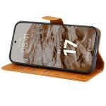 Husa flip cover Bizon Pocket compatibila cu Xiaomi 17, Maro 6 - lerato.ro