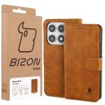 Husa flip cover Bizon Pocket compatibila cu Xiaomi 17, Maro 7 - lerato.ro