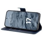 Husa flip cover Bizon Pocket compatibila cu Xiaomi 17, Navy Blue 6 - lerato.ro