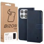 Husa flip cover Bizon Pocket compatibila cu Xiaomi 17, Navy Blue 7 - lerato.ro
