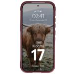 Carcasa Bizon Tur compatibila cu Xiaomi 17, Burgundy 6 - lerato.ro