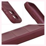 Carcasa Bizon Tur compatibila cu Xiaomi 17, Burgundy 8 - lerato.ro