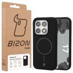 Carcasa Bizon Soft cu MagSafe compatibila cu Xiaomi 17, Negru 9 - lerato.ro