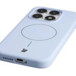 Carcasa Bizon Soft cu MagSafe compatibila cu Xiaomi 17, Albastru 4 - lerato.ro