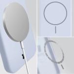 Carcasa Bizon Soft cu MagSafe compatibila cu Xiaomi 17, Albastru 5 - lerato.ro