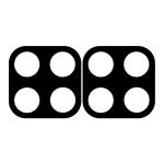 Set 2 protectii sticla camera foto Bizon Glass Lens compatibile cu Xiaomi 17, Negru 4 - lerato.ro