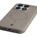 Carcasa Bizon Soft cu MagSafe compatibila cu Xiaomi 17, Gri 4 - lerato.ro