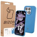 Carcasa Bizon Soft compatibila cu Xiaomi 17, Albastru 8 - lerato.ro