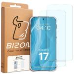 Kit protectie 3 in 1 BizonMobile Clear Pack, Carcasa Bizon Salpa si 2x Folie protectie Bizon Hydrogel, compatibil cu Xiaomi 17, Transparent 10 - lerato.ro
