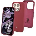Carcasa Bizon Soft compatibila cu Xiaomi 17, Dark Purple 3 - lerato.ro