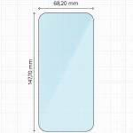 Folie sticla securizata Bizon Smart Glass compatibile cu Xiaomi 17, Transparent 3 - lerato.ro