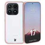 Kit protectie 2 in 1 BizonMobile, Carcasa Bizon Angelo si Folie sticla securizata Bizon Glass Edge, compatibil cu Xiaomi 17, Roz 4 - lerato.ro