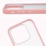 Kit protectie 2 in 1 BizonMobile, Carcasa Bizon Angelo si Folie sticla securizata Bizon Glass Edge, compatibil cu Xiaomi 17, Roz 5 - lerato.ro