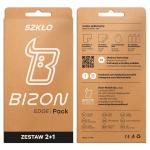 Set protectie 3in1 Bizon Glass Edge Pack, 2 folii sticla ecran + 1 folie sticla camera foto, compatibil cu Xiaomi 17, Transparent 8 - lerato.ro