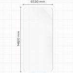 Set 2 folii protectie Bizon Hydrogel compatibile cu Xiaomi 17, Transparent 3 - lerato.ro