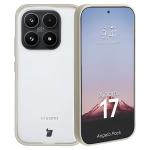 Kit protectie 2 in 1 BizonMobile, Carcasa Bizon Angelo si Folie sticla securizata Bizon Glass Edge, compatibil cu Xiaomi 17, Bej 4 - lerato.ro