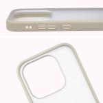 Kit protectie 2 in 1 BizonMobile, Carcasa Bizon Angelo si Folie sticla securizata Bizon Glass Edge, compatibil cu Xiaomi 17, Bej 5 - lerato.ro