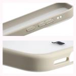 Kit protectie 2 in 1 BizonMobile, Carcasa Bizon Angelo si Folie sticla securizata Bizon Glass Edge, compatibil cu Xiaomi 17, Bej 6 - lerato.ro
