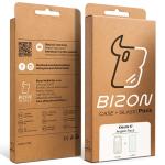 Kit protectie 2 in 1 BizonMobile, Carcasa Bizon Angelo si Folie sticla securizata Bizon Glass Edge, compatibil cu Xiaomi 17, Bej 10 - lerato.ro