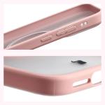 Kit protectie 2 in 1 BizonMobile, Carcasa Bizon MatteO si Folie sticla securizata Bizon Glass Edge, compatibil cu Xiaomi 17, Roz 7 - lerato.ro