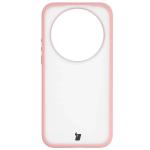Carcasa Bizon Angelo compatibila cu Xiaomi 17 Ultra, Transparent / Roz 2 - lerato.ro