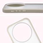 Carcasa Bizon Angelo compatibila cu Xiaomi 17 Ultra, Transparent / Bej 4 - lerato.ro