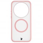 Carcasa Bizon MatteO cu MagSafe compatibila cu Xiaomi 17 Ultra, Roz