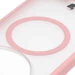 Carcasa Bizon MatteO cu MagSafe compatibila cu Xiaomi 17 Ultra, Roz 4 - lerato.ro