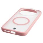 Carcasa Bizon MatteO cu MagSafe compatibila cu Xiaomi 17 Ultra, Roz 7 - lerato.ro